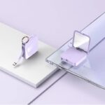 Mini Keychain Comes With Wire Diamond-encrusted Beauty Mirror Mobile Charging Bank - Image 5