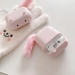 Cute Baby Pig Protective Cover Cartoon Bluetooth Headset Case - Image 5