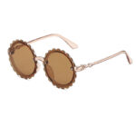 Fashion Catwalk Sunflower Baby Glasses Retro Cute PC Ocean Piece - Image 6