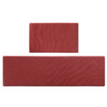 Kitchen Floor Mat Two-piece Set Of Non-slip, Waterproof And Easy To Scrub For Home, Kitchen - Image 5
