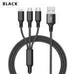 3 In 1 USB Cable For 'IPhone XS Max XR X 8 7 Charging Charger Micro USB Cable For Android USB TypeC Mobile Phone Cables - Image 9