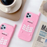 Compatible with Apple , Cute Baby  Heart Telephone Girl Case For  12 Case 11 Pro Max - Image 2
